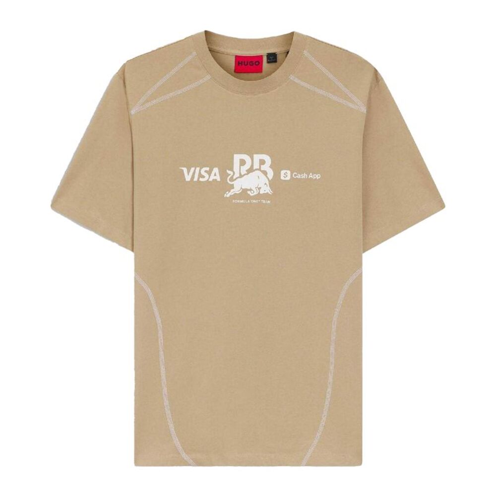 Hugo Unisex Adult Crew Neck Short-Sleeved Competition T-Shirt / Medium Beige